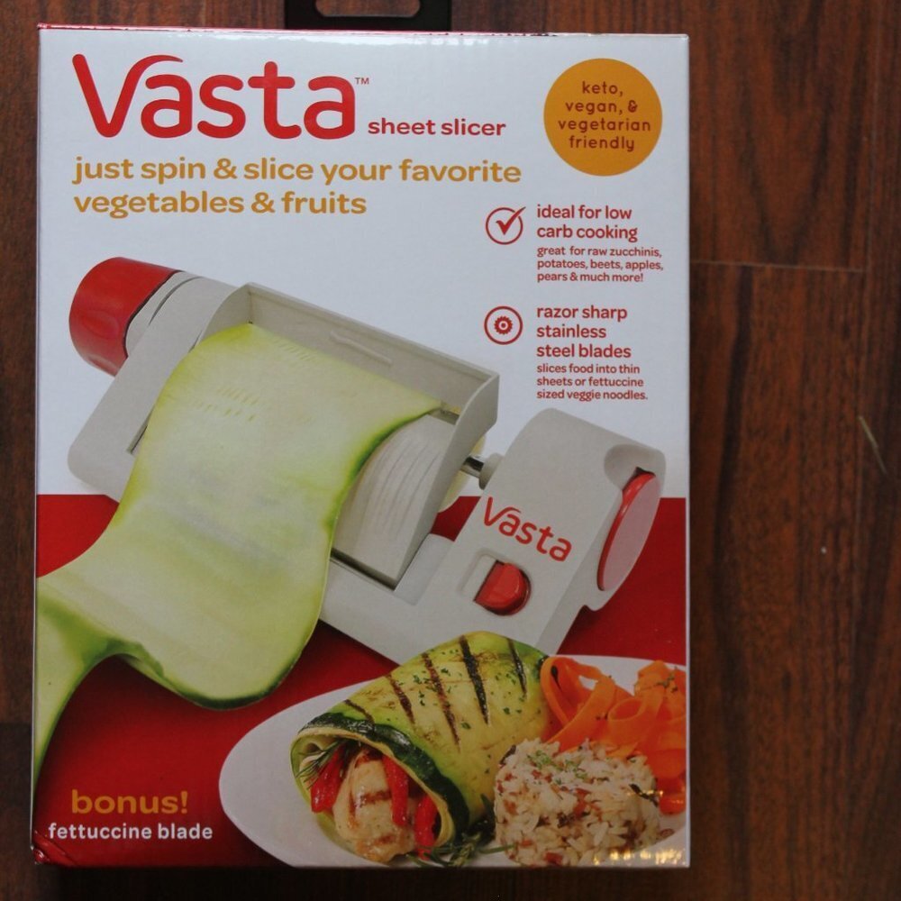 Vasta 2-in-1 Vegetable & Fruit Sheet/Noodle Slicer